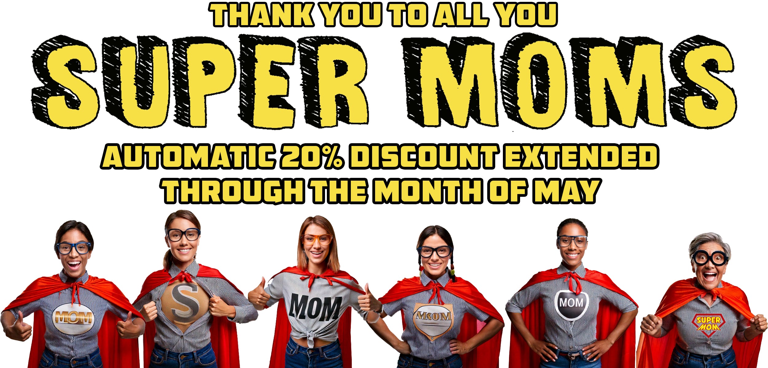 20% off dtf orders, thank you mom discount, thank you mom specials, gang sheet discounts