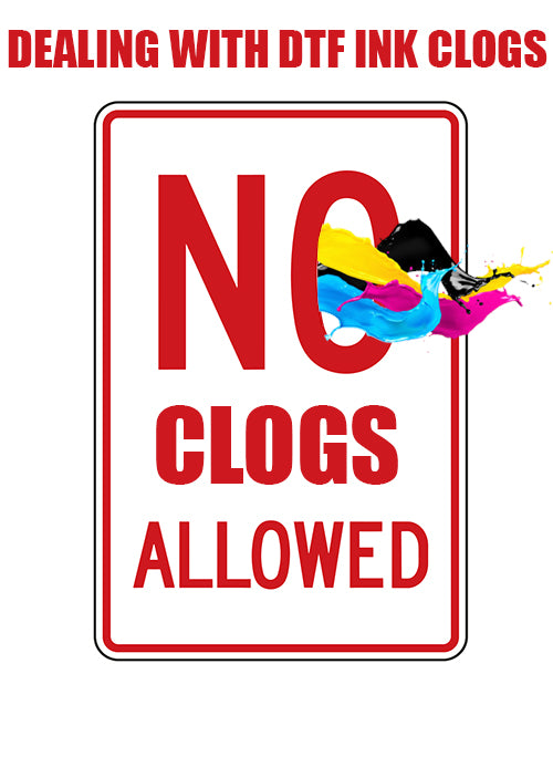Tips and tricks for DTF ink Clogs, DTF help, DTF printing help, wet capping