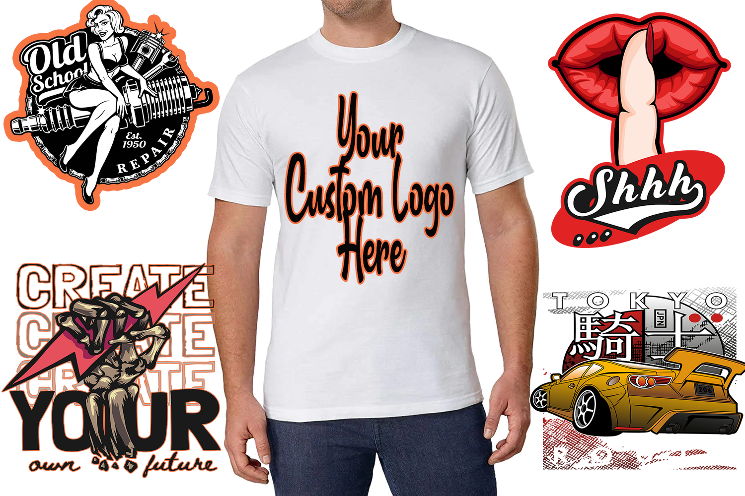 dtf junkie custom DTF transfers, custom heat transfers, DTF printing, gang sheets, High Quality Soft feel Custom DTF Printing
