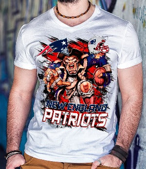 NFL Mascots' DTF T_ Shirt Designs