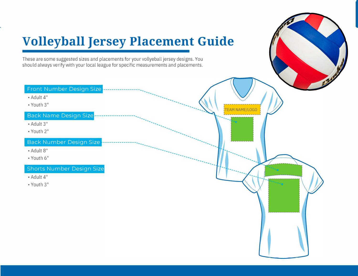 volleyball jersey DTF transfer placement guide