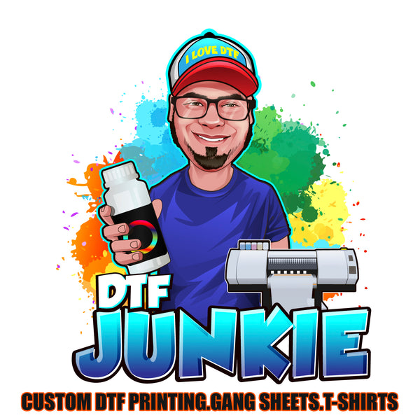 DTF, Custom DTF Printing, DTF in Tampa, Wholesale DTF, DTF Florida, DTF junkie, Heat Transfers, Soft feel DTF Prints