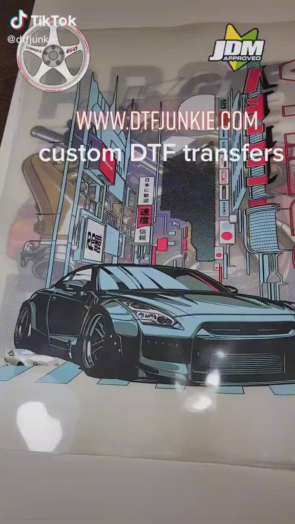 JDM DTF Heat Transfers