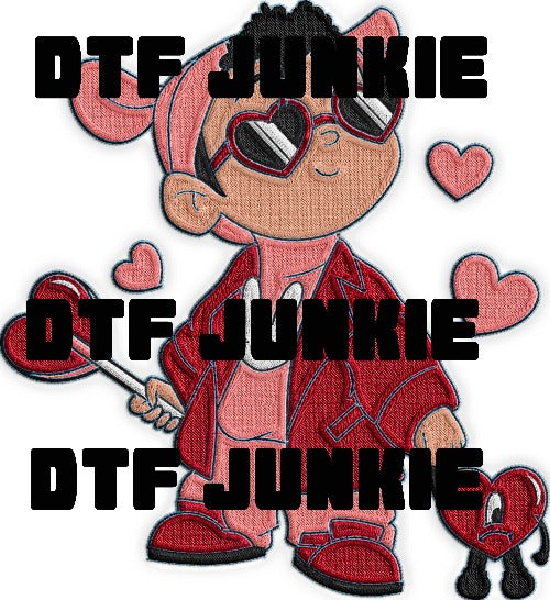 Embroidery DTF Transfers